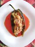 Poblano Peppers Stuffed with Tuna