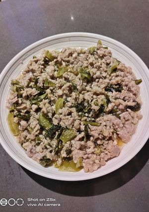 A picture of Steam Ground Pork.