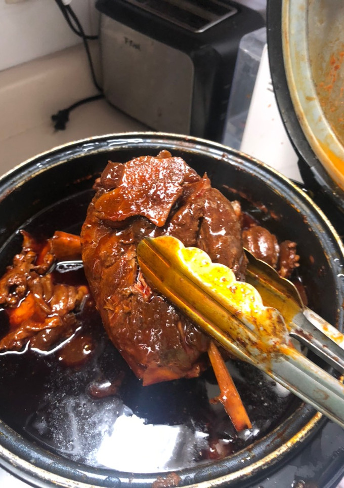 Una foto de Chamorro en Adobo a la Sonorense
