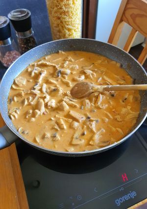 Bakonyi csirkeragu 🍄 recept fotója