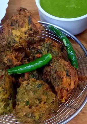 मेथी पकोड़े (Methi ke pakode recipe in Hindi) रेसिपी मुख्य फोटो