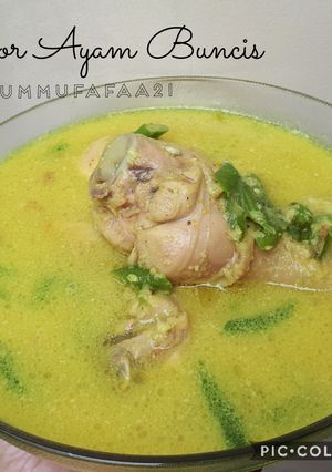 Foto resep 48. Opor Ayam Buncis