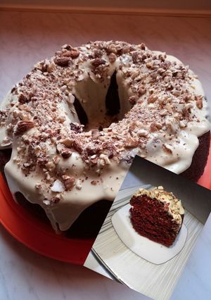 Φωτογραφία της συνταγής Red velvet cake 👄