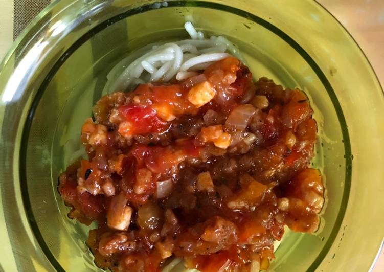 Resep: Spagetti Bolognese (MPAsi 13+) yang Enak