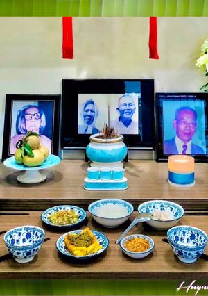 Hình của món Mâm Cơm Dâng Ông Bà.