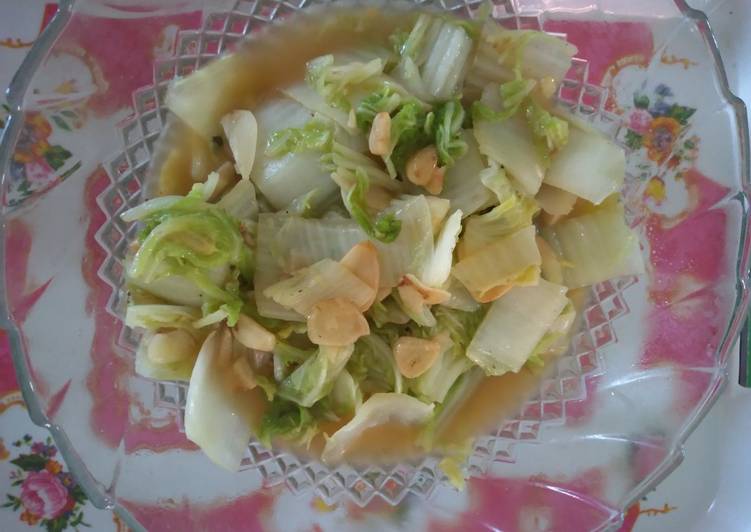 Oseng sawi putih