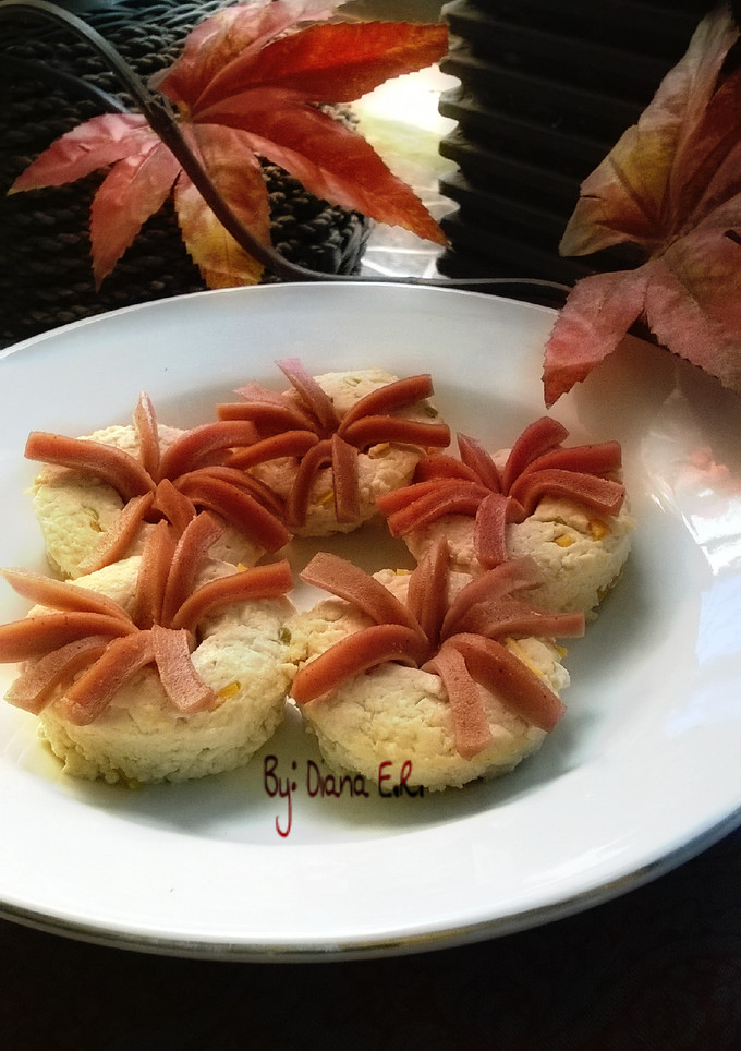 Foto resep Tahu Kukus Bunga Sosis
