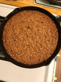 A picture of Oatmeal Raisin Skillet Cookie.