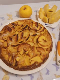 Foto di Torta di mele dietetica
