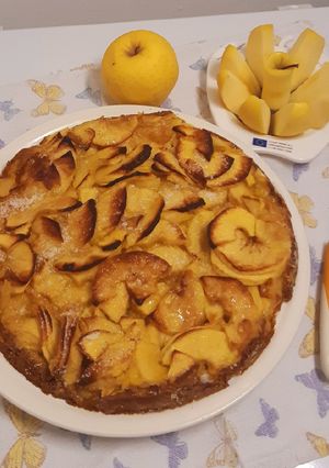 Foto di Torta di mele dietetica