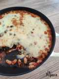 Gratin de blettes et haricots blancs