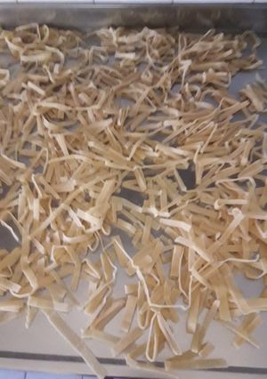 Una foto de Fideos caseros..!