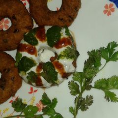 A picture of Makhana paneer donut.
