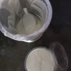 A picture of Mayo at home.