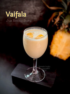 Gambar Jus Nanas Susu Samoa @ Vaifala 🇼🇸 (5 Bahan)