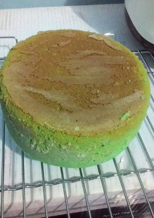 Foto resep Bolu pandan hemat magic com