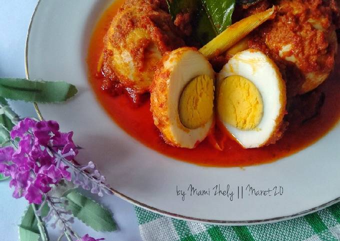 Resep Telur Bumbu Bali, Bikin Ngiler