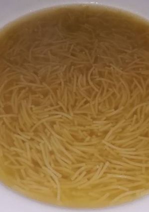 Una foto de Sopa de vainas