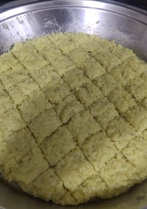 A picture of Coconut Burfi.