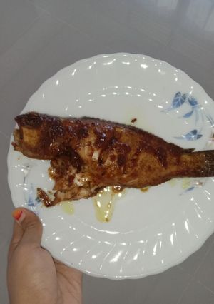 Foto resep Ikan kerapu bakar kecap (mpasi anak 1 tahun)