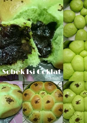 Foto resep Roti Sobek Isi Coklat