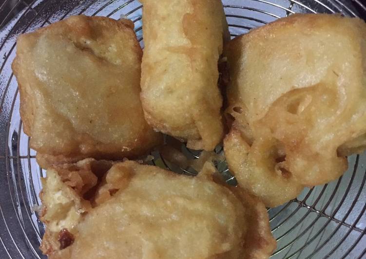 Resep TaHu goReng tepung Anti Gagal