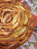 Torta di mele con crema pasticcera