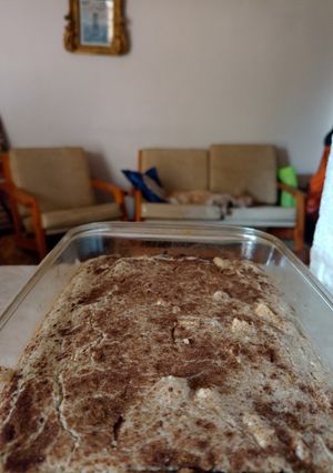 Una foto de Budín de manzana y canela sin azúcar y con bajo índice glucemico
