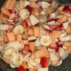 Fruit chaat A picture of Fruit chaat.