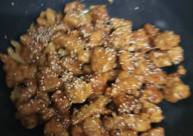 Cara Gampang Membuat General Tso&#39;s chicken yang Sempurna