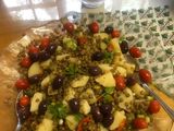 Πικάντικη σαλάτα φακές 👩‍🍳