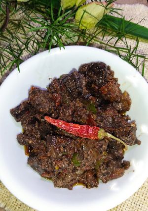 A picture of Beef Kaleji 🫁🫀.