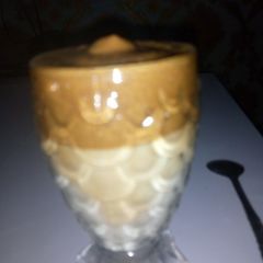 A picture of Dalgona Spiced latte.