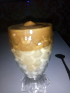 A picture of Dalgona Spiced latte.