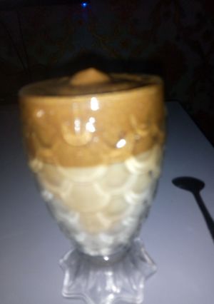 A picture of Dalgona Spiced latte.