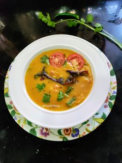 A picture of Toor Dal Fry/Split Pigeon Pea Dal Fry.