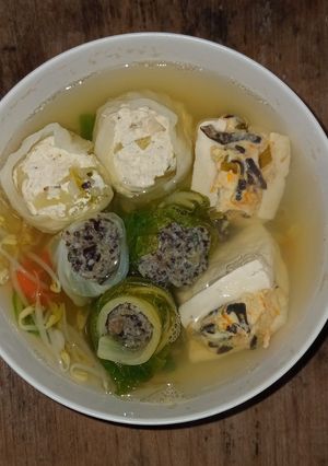 Foto resep Dimsum diet (tanpa tepung,gula,minyak)