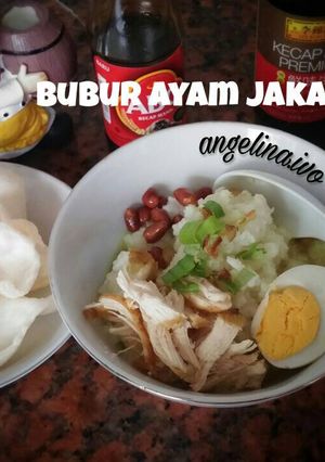 Foto resep Bubur ayam jakarta