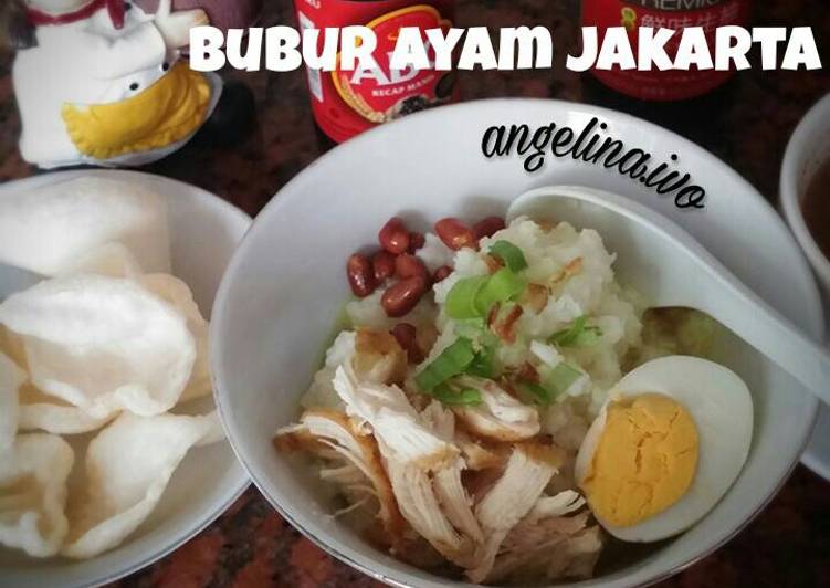 Cara Membuat Bubur Ayam Jakarta Yang Gurih