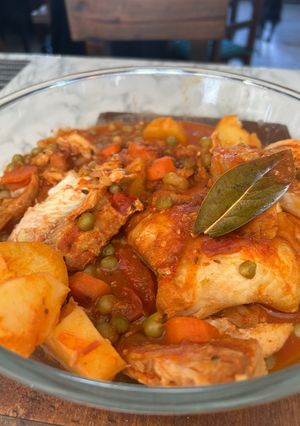Una foto de Pescado a la cacerola