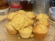 A picture of pan cornmeal muffins