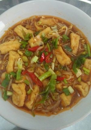 Foto resep Sundubu jjigae'nya indonesia😂