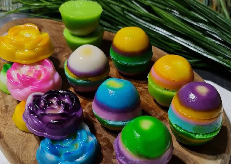 Talam Pelangi Isi Kacang Hijau Talam Pelangi Isi Kacang Hijau