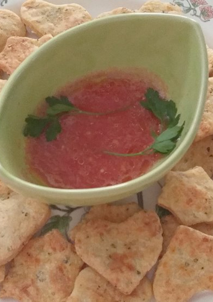 Una foto de Galletas saladas de queso