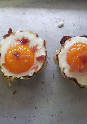 Una foto de Huevos al horno