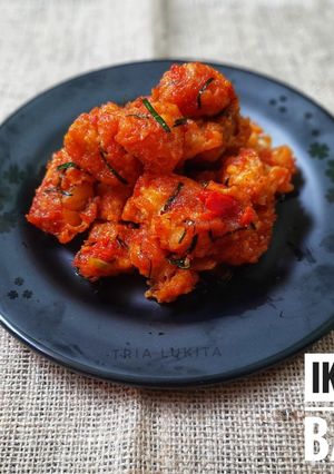 Foto resep Ikan Asin Bumbu Balado