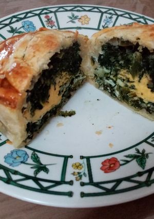 Una foto de Torta de espinaca