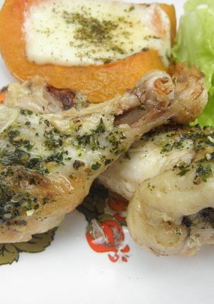 Una foto de Alitas de pollo condimentadas