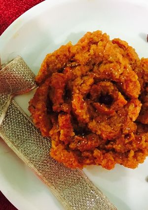 A picture of Gajar ka halwa.