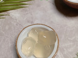 Bola air kelapa isian mochi